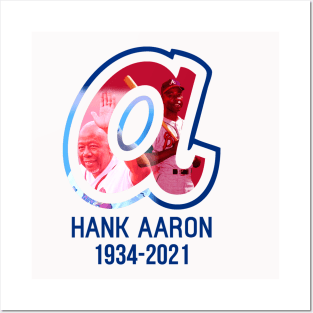 Memories hank aaron 1934-2021 Posters and Art